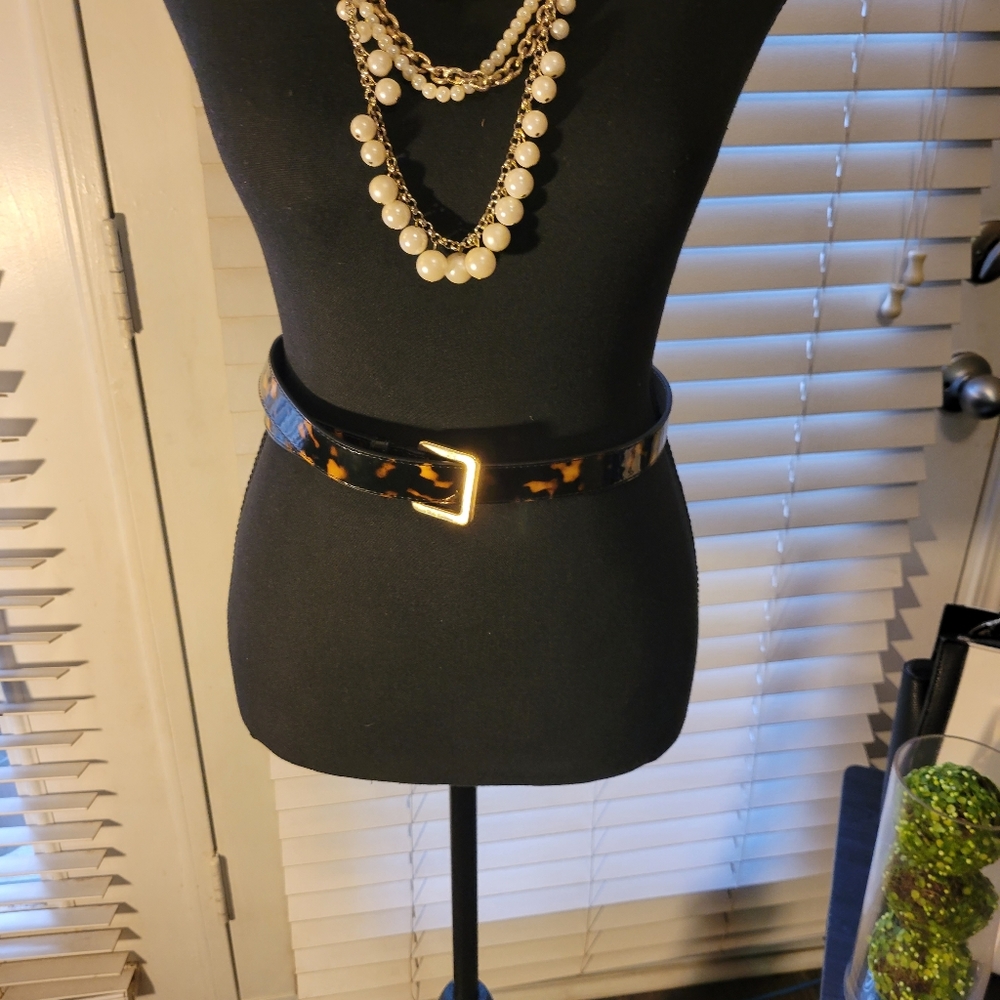 Ann Taylor Printed Cow Leather